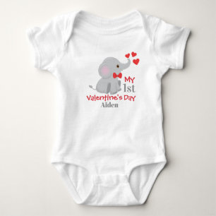 Body Première Saint-Valentin pour bébé garçon