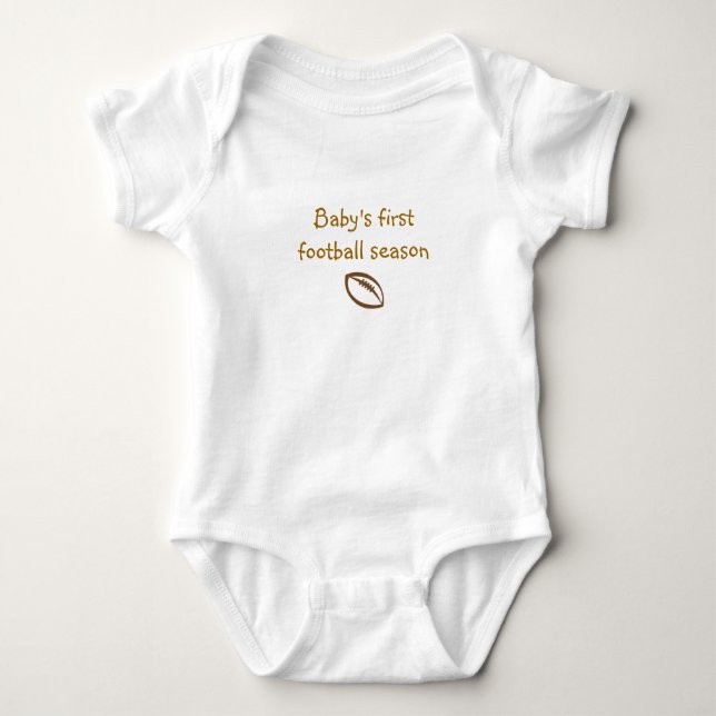 Body Première saison de football du bébé (Devant)