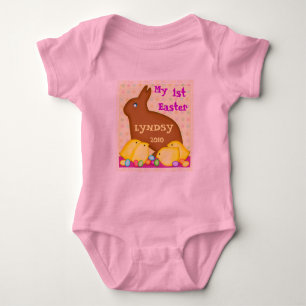 Body Premiers T-shirt/combinaison de bébé de Pâques 