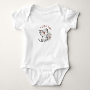 Body prendre facile drôle chaton chaton bébé costume