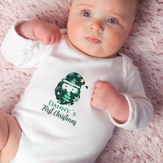 Body Prénom de Noël Editable Père Noël Vert (Créateur téléchargé)