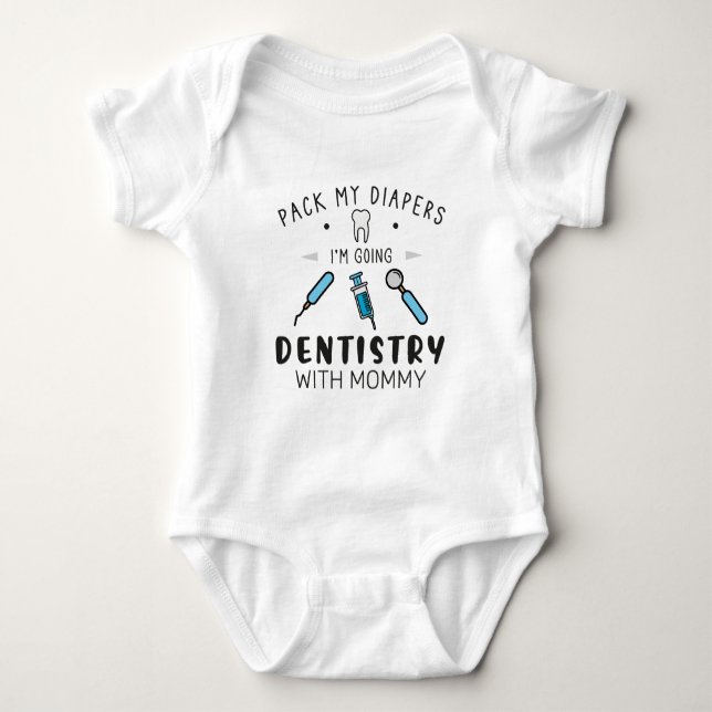 Body Préparez Mes Couches Je vais chez le dentiste avec (Devant)