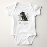 Preppy Southern Green Duck Chien Baby shower