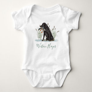 Body Preppy Southern Green Duck Chien Baby shower