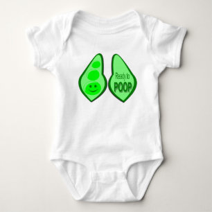 Body Prêt à faire caca bébé petit pois vert