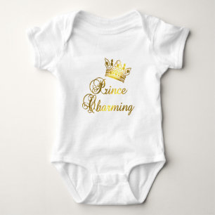 Body Prince Charming in Gold T-shirt pour bébé ou adult