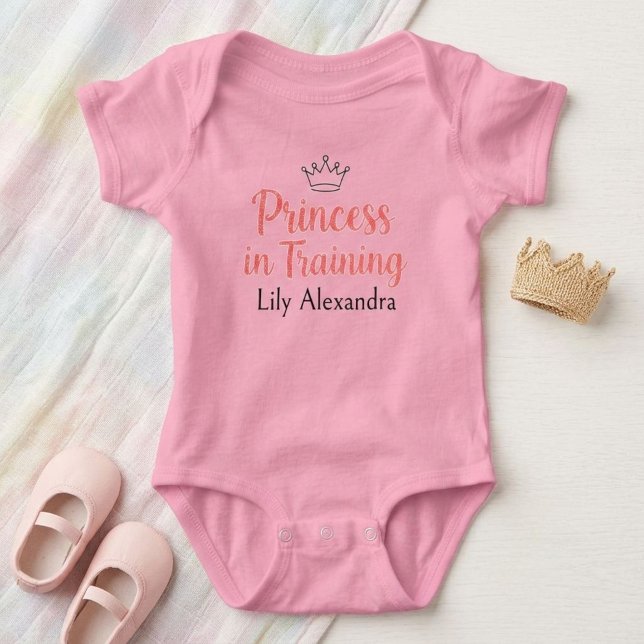 Body Princess in Training  Personalized Bodysuit (Créateur téléchargé)