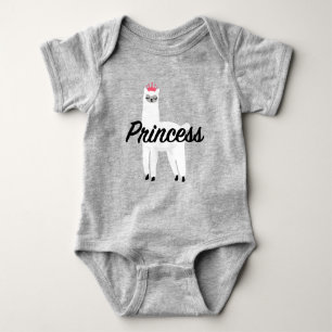 Body Princess Lama Design - Bodysuit Baby Jersey