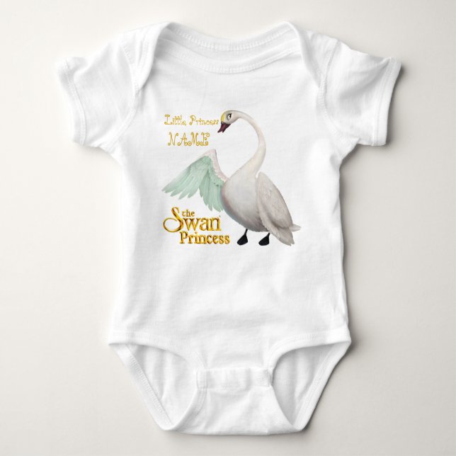Body Princesse Baby Tutu Bodysuit de cygne (Devant)