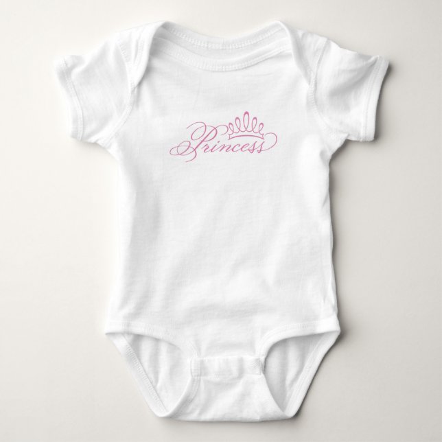 Body Princesse/Bébé Jersey Bodysuit (Devant)