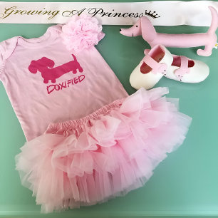 Body Princesse Rose Dachshund Doxified Baby One Piece