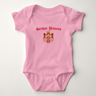Body Princesse serbe (avec armoiries de Serbie)