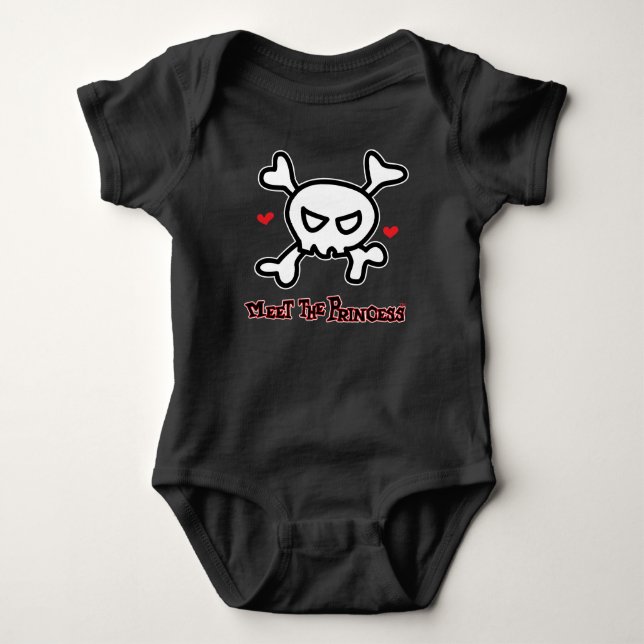 Body Princesse Skull&Cross Bones (Devant)
