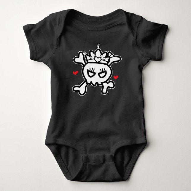 Body Princesse Skull&Cross Bones (Devant)