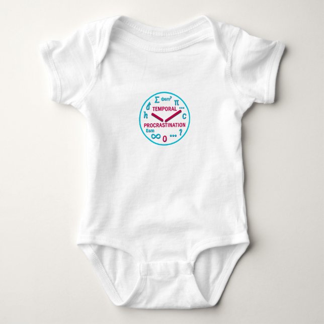 Body Procrastination temporelle Bodysuit bébé (Devant)