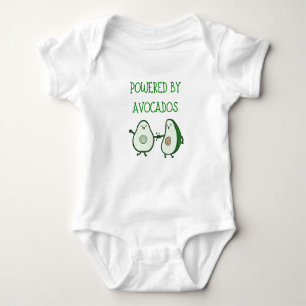 Body Propulsé par les Avocados - Cool Vegan Baby Shirt