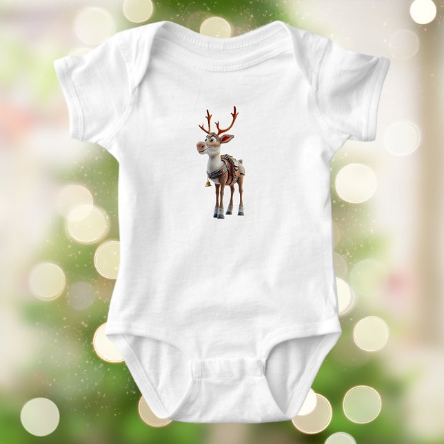 Body Proud Reindeer Baby Bodysuit (Créateur téléchargé)