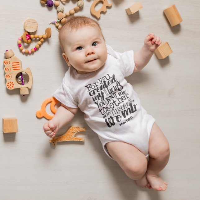 Body Psaume 139:13 Car vous avez créé mon être intime (Créateur téléchargé)