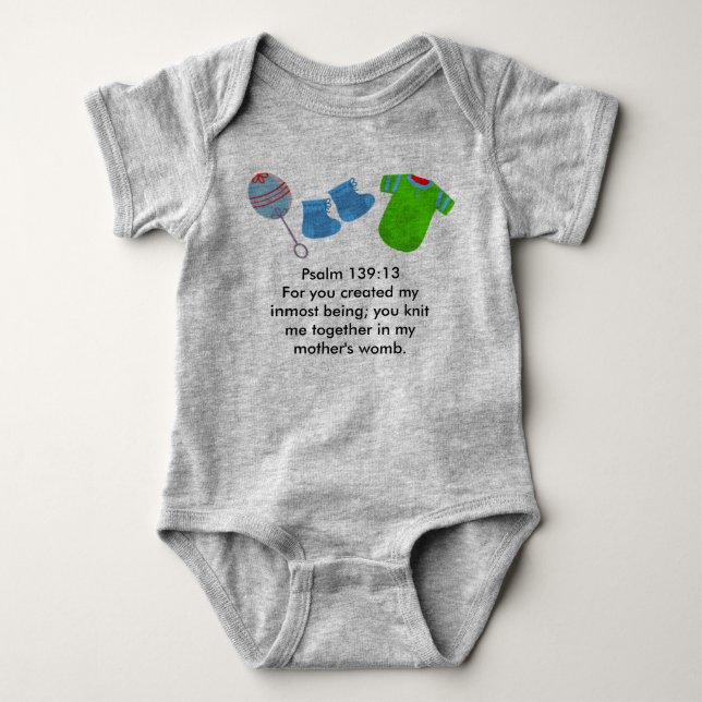 Body Psaume 139:13 Car vous avez créé mon être intime.. (Devant)