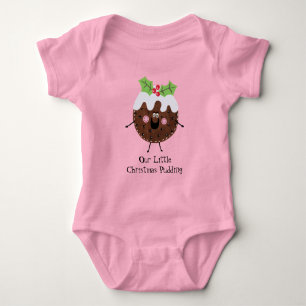 Body Pudding de Noël mignon personnalisé