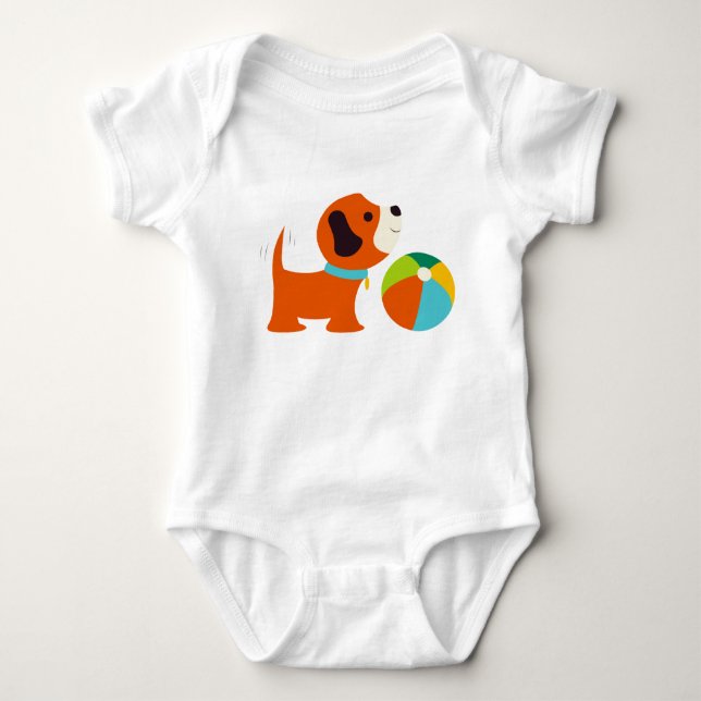 Body Puppy Love Infant Creeper (Devant)