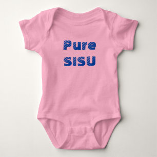 Body Pure SISU Finlandais Bébé Un Pièce (Rose)