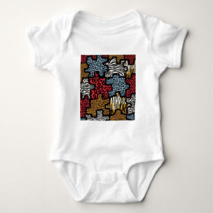 Body Puzzle Rockabilly Impression Animale RAB