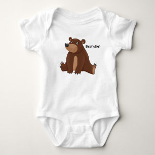 Body Pyjama à manches Jersey Ourson Mignon