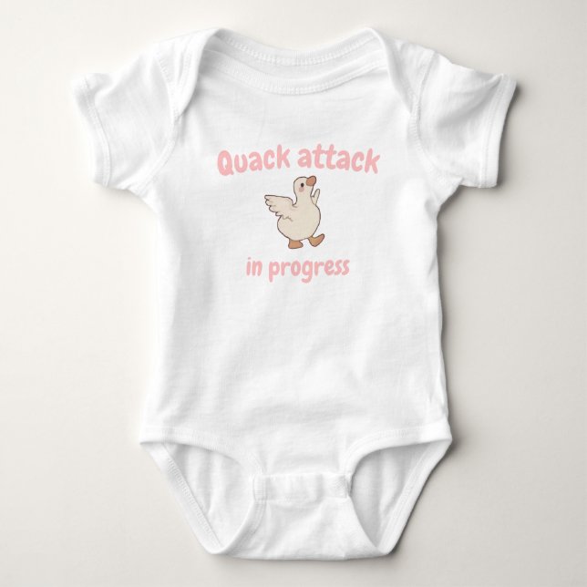 Body Quack Attack Baby Bodysuit (Devant)