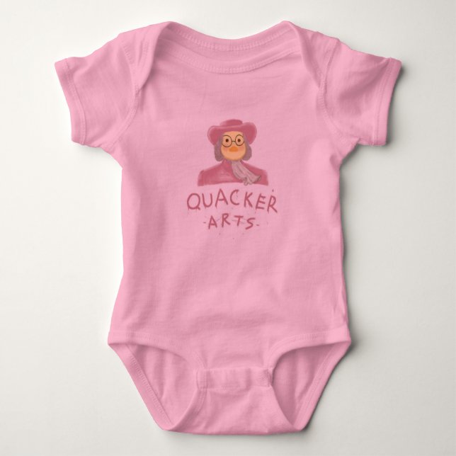 Body Quacker Arts Cute Baby Bodysuits (Devant)