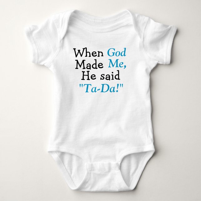 Body Quand Dieu m'a fait il a dit le Ventre-DA (Devant)