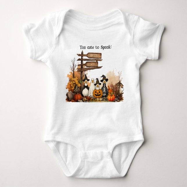 Body Quatre Canards en costumes-Trop mignon pour parler (Devant)