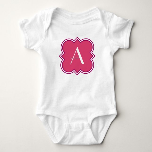 Body Quatrefoil avec le monogramme (Devant)