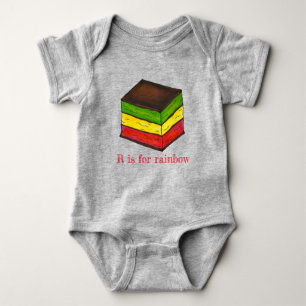 Body R est pour Rainbow Italian Seven Layer Cookie ABC