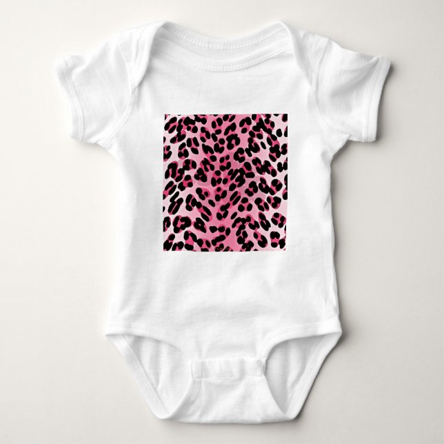Body RAB Rockabilly Pink Cheetah Imprimer (Devant)