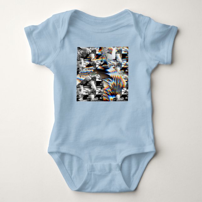 Body Rainbow Assault  Baby Bodysuit (Devant)