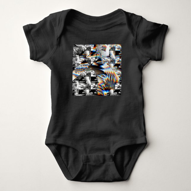 Body Rainbow Assault  Baby Bodysuit (Devant)
