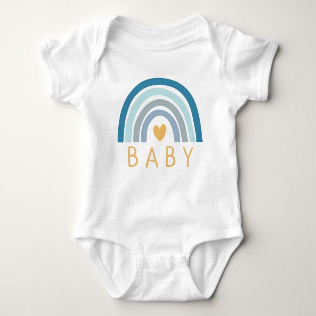 Body Rainbow Baby Boho Blue (Devant)