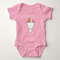 Rainbow Sherbet crème glacée Sorbet Dessert Scoop