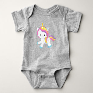 Body Rainbow Unicorn, Cute Unicorn, Étoile, Magique Uni