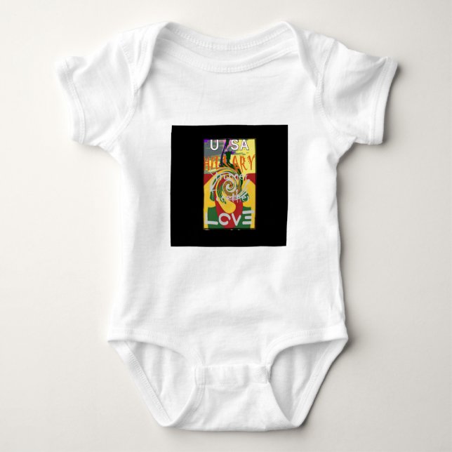 Body Rasta Couleurs Rouge or Vert Hillary Art Imprimer (Devant)