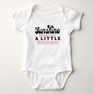 Body Rayon de soleil mêlé à un peu d'ouragan - Bébé fil