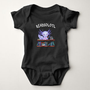 Body Readsolotl Amateur de livre Funny Axolotl
