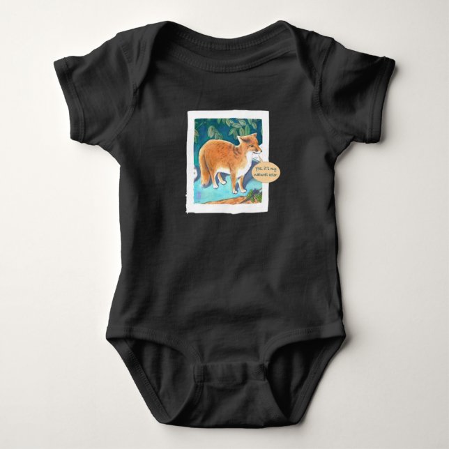 Body Redhead Oui Sa Couleur Naturelle Baby Bodysuit (Devant)