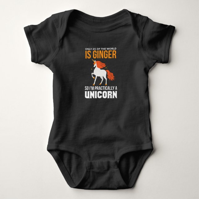 Body Redhead Seulement 2% De Mc1r Unicorn (Devant)