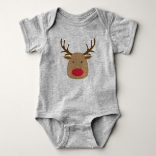 Body Reindeer de Noël Romper Baby Toddler Enfants
