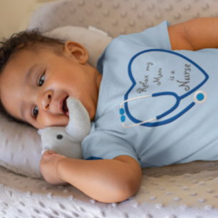 Body Relax Ma Mère Est Une Infirmière Cœur Stethoscope 