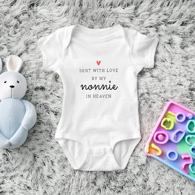 Body Remembrance By My Personalized In Heaven (Remembrance By My Personalized In Heaven Baby Bodysuit)