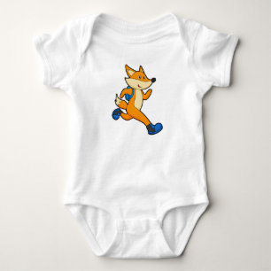 Body Renard en course avec sac à dos