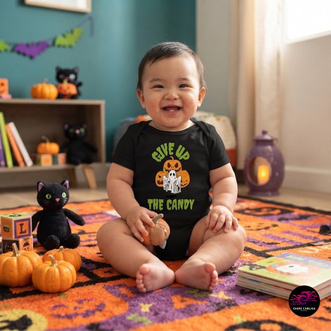 Body Renoncez À L'Halloween De Bonbons (Cute face. Non-negotiable candy policy. 🎃🍬)